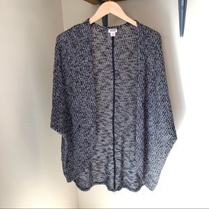 Mossimo brown and black Shawl